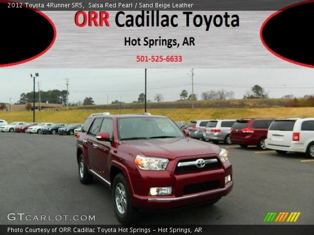 2012 Toyota 4Runner SR5 in Salsa Red Pearl