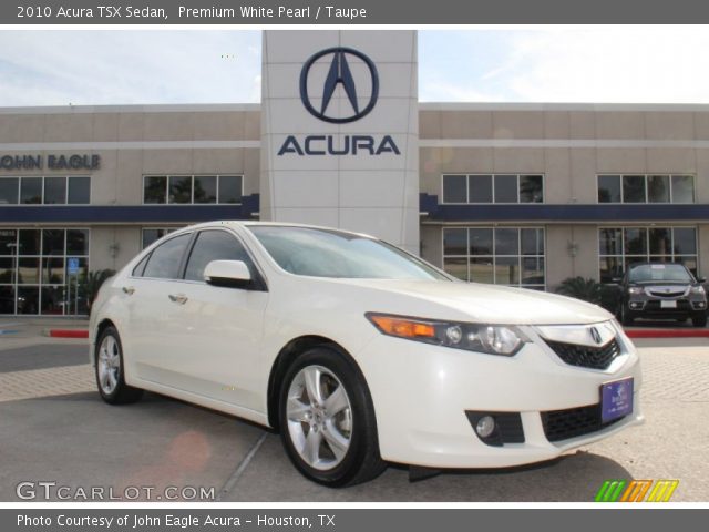2010 Acura TSX Sedan in Premium White Pearl