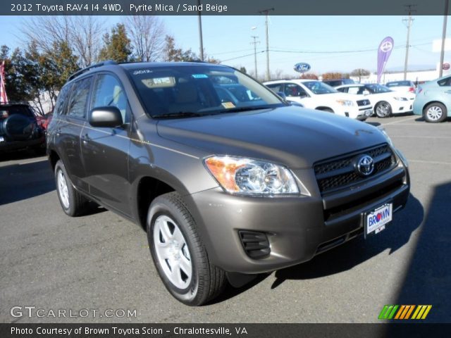 2012 Toyota RAV4 I4 4WD in Pyrite Mica