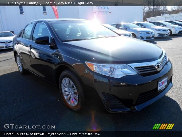 2012 Toyota Camry L in Cosmic Gray Mica