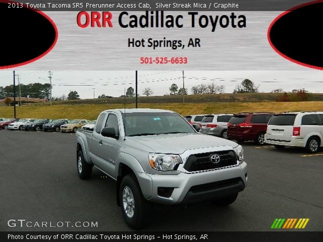 2013 Toyota Tacoma SR5 Prerunner Access Cab in Silver Streak Mica