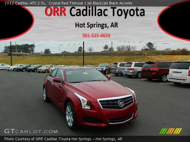 2013 Cadillac ATS 2.5L in Crystal Red Tintcoat