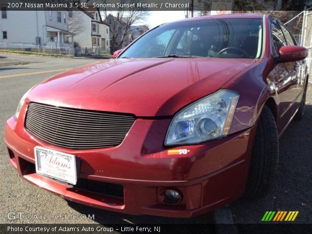 2007 Nissan Maxima 3.5 SE in Sonoma Sunset Metallic