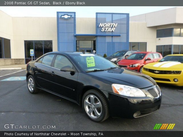 2008 Pontiac G6 GT Sedan in Black