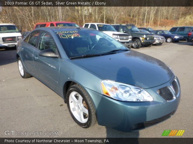 2009 Pontiac G6 GT Sedan in Silver Green Metallic