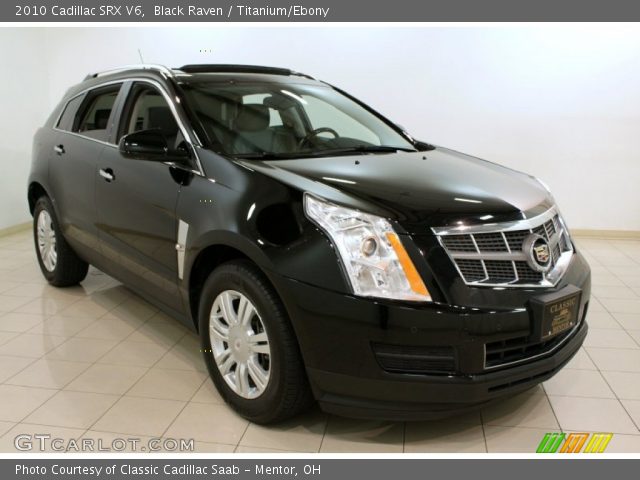 2010 Cadillac SRX V6 in Black Raven