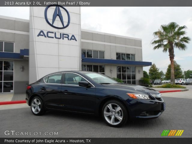 2013 Acura ILX 2.0L in Fathom Blue Pearl