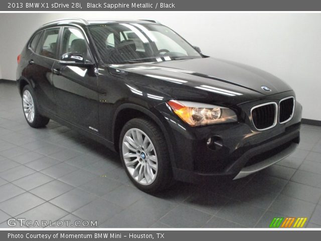 2013 BMW X1 sDrive 28i in Black Sapphire Metallic