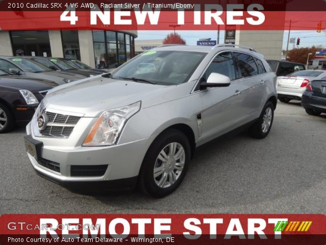 2010 Cadillac SRX 4 V6 AWD in Radiant Silver