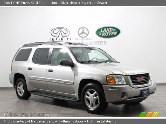 2004 GMC Envoy XL SLE 4x4 in Liquid Silver Metallic