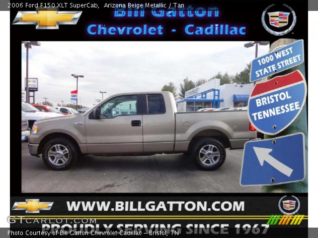 2006 Ford F150 XLT SuperCab in Arizona Beige Metallic