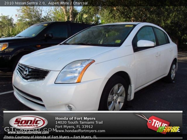 2010 Nissan Sentra 2.0 in Aspen White
