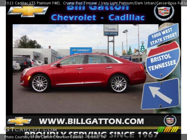 2013 Cadillac XTS Platinum FWD in Crystal Red Tintcoat