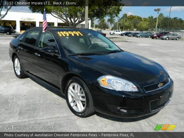2012 Chevrolet Impala LTZ in Black