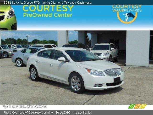 2012 Buick LaCrosse FWD in White Diamond Tricoat