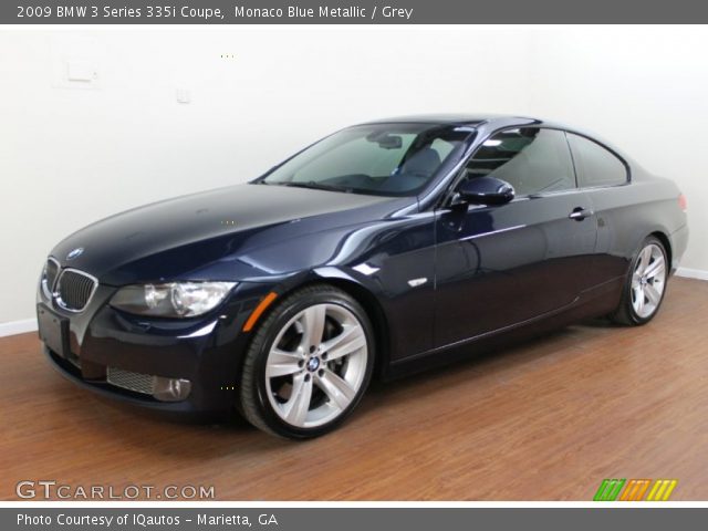 2009 BMW 3 Series 335i Coupe in Monaco Blue Metallic