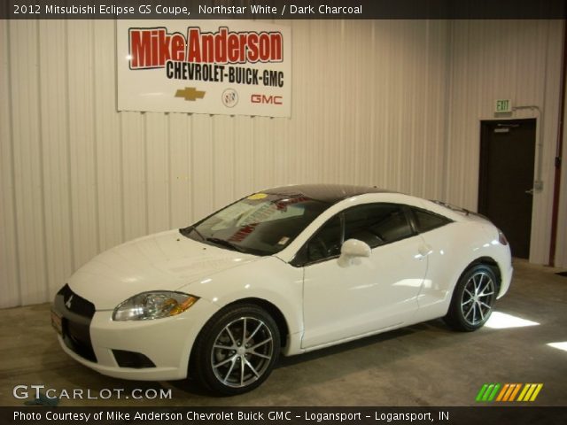 2012 Mitsubishi Eclipse GS Coupe in Northstar White
