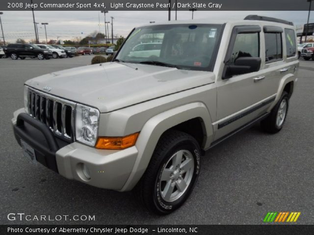 2008 Jeep Commander Sport 4x4 in Light Graystone Pearl