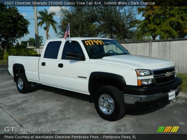 2007 Chevrolet Silverado 2500HD Classic Crew Cab 4x4 in Summit White