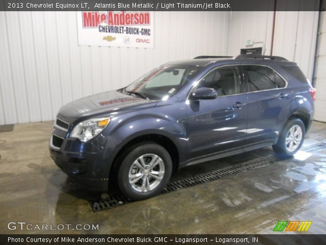 2013 Chevrolet Equinox LT in Atlantis Blue Metallic
