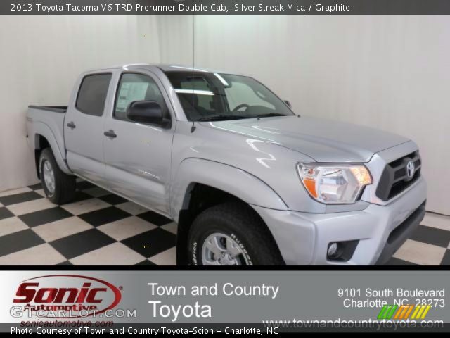 2013 Toyota Tacoma V6 TRD Prerunner Double Cab in Silver Streak Mica