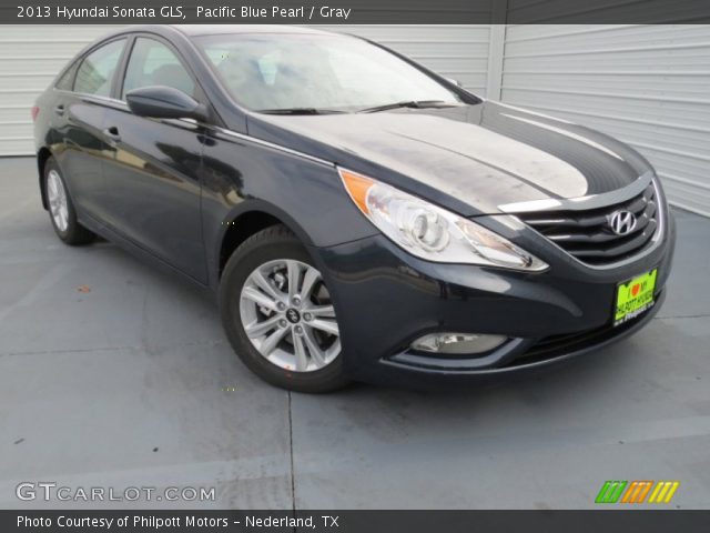 2013 Hyundai Sonata GLS in Pacific Blue Pearl