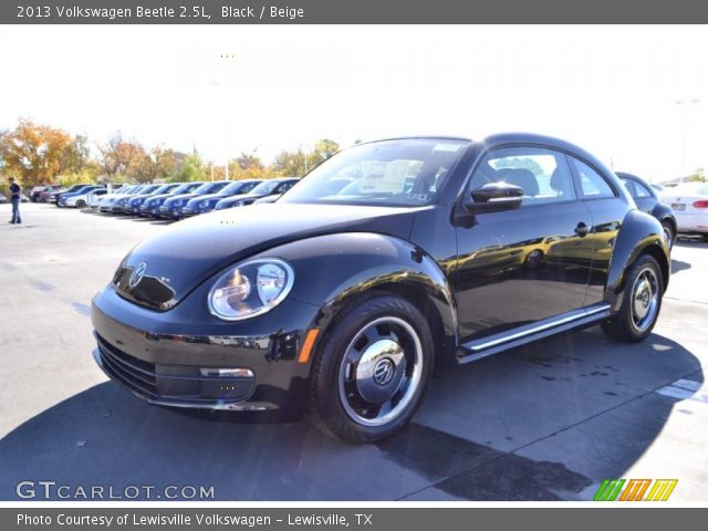 2013 Volkswagen Beetle 2.5L in Black