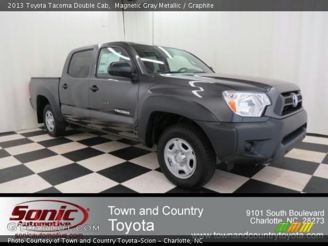 2013 Toyota Tacoma Double Cab in Magnetic Gray Metallic