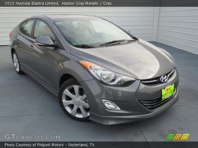 2013 Hyundai Elantra Limited in Harbor Gray Metallic