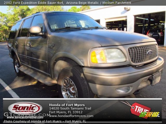 2002 Ford Expedition Eddie Bauer 4x4 in Arizona Beige Metallic