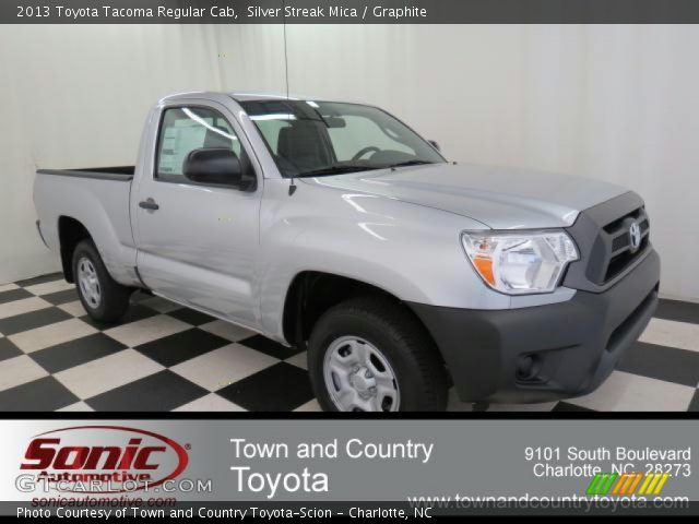 2013 Toyota Tacoma Regular Cab in Silver Streak Mica