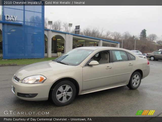 2010 Chevrolet Impala LT in Gold Mist Metallic