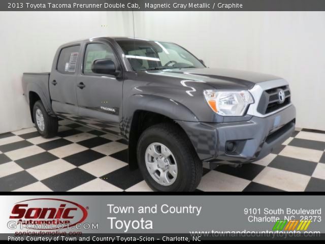 2013 Toyota Tacoma Prerunner Double Cab in Magnetic Gray Metallic