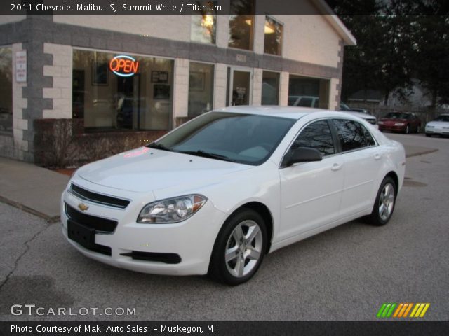 2011 Chevrolet Malibu LS in Summit White