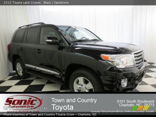 2013 Toyota Land Cruiser  in Black