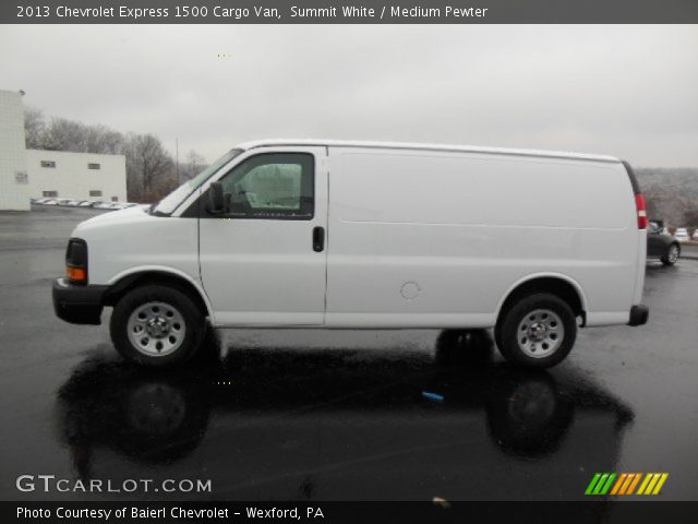 2013 Chevrolet Express 1500 Cargo Van in Summit White