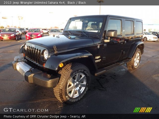 2013 Jeep Wrangler Unlimited Sahara 4x4 in Black