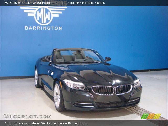2010 BMW Z4 sDrive30i Roadster in Black Sapphire Metallic