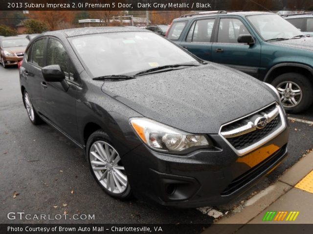 2013 Subaru Impreza 2.0i Premium 5 Door in Dark Gray Metallic