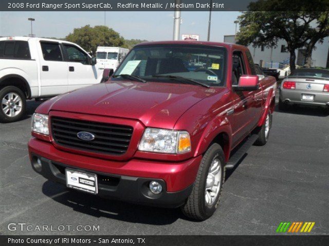 2008 Ford Ranger Sport SuperCab in Redfire Metallic