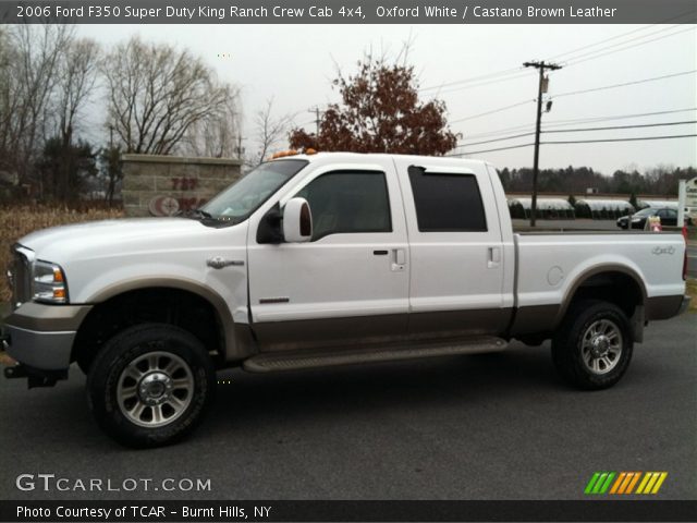 2006 Ford F350 Super Duty King Ranch Crew Cab 4x4 in Oxford White
