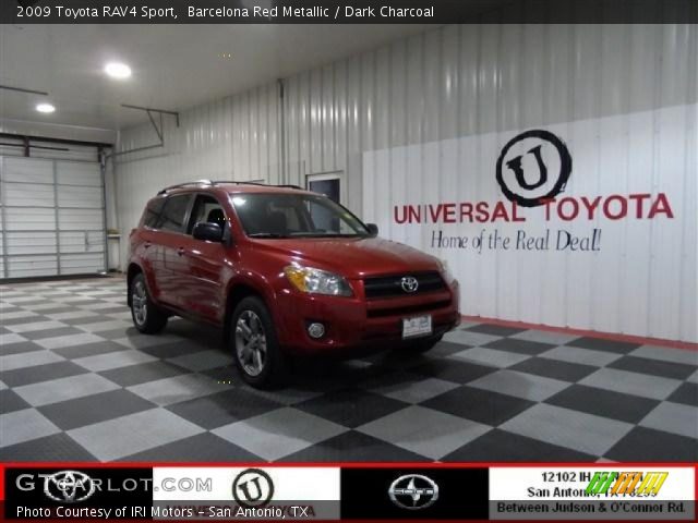 2009 Toyota RAV4 Sport in Barcelona Red Metallic