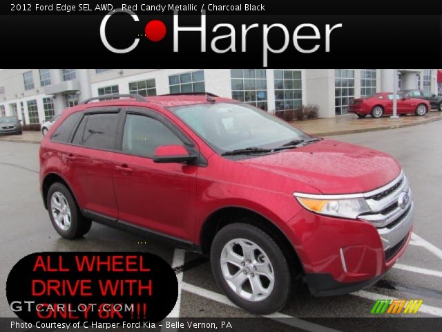 2012 Ford Edge SEL AWD in Red Candy Metallic