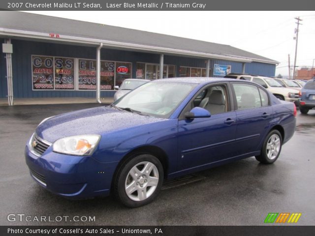 2007 Chevrolet Malibu LT Sedan in Laser Blue Metallic