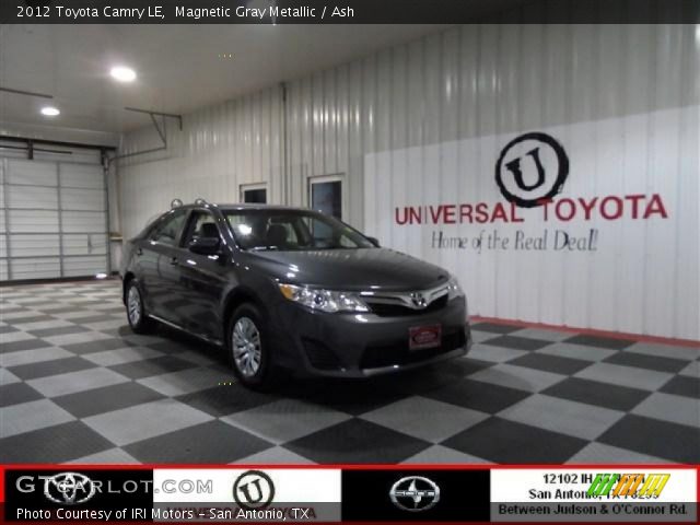 2012 Toyota Camry LE in Magnetic Gray Metallic