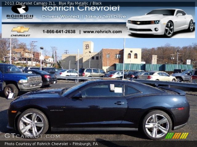 2013 Chevrolet Camaro ZL1 in Blue Ray Metallic