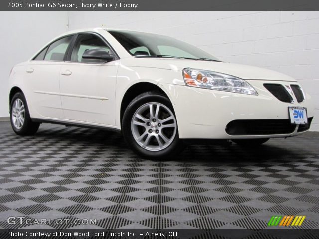 2005 Pontiac G6 Sedan in Ivory White