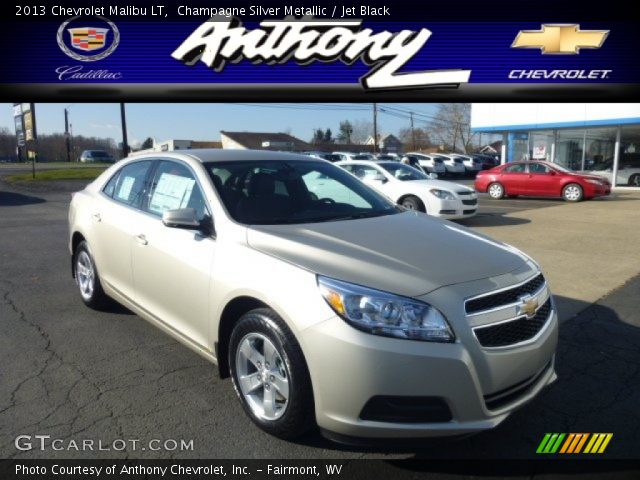 2013 Chevrolet Malibu LT in Champagne Silver Metallic
