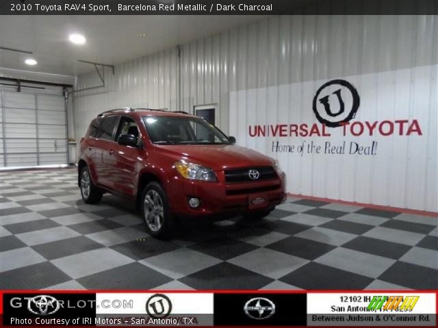 2010 Toyota RAV4 Sport in Barcelona Red Metallic
