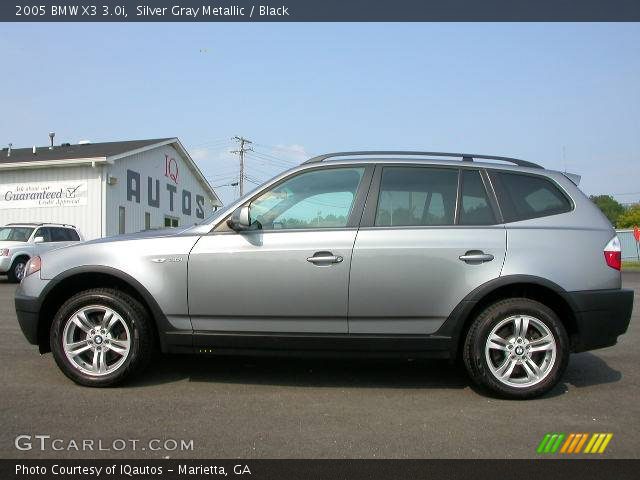 2005 BMW X3 3.0i in Silver Gray Metallic